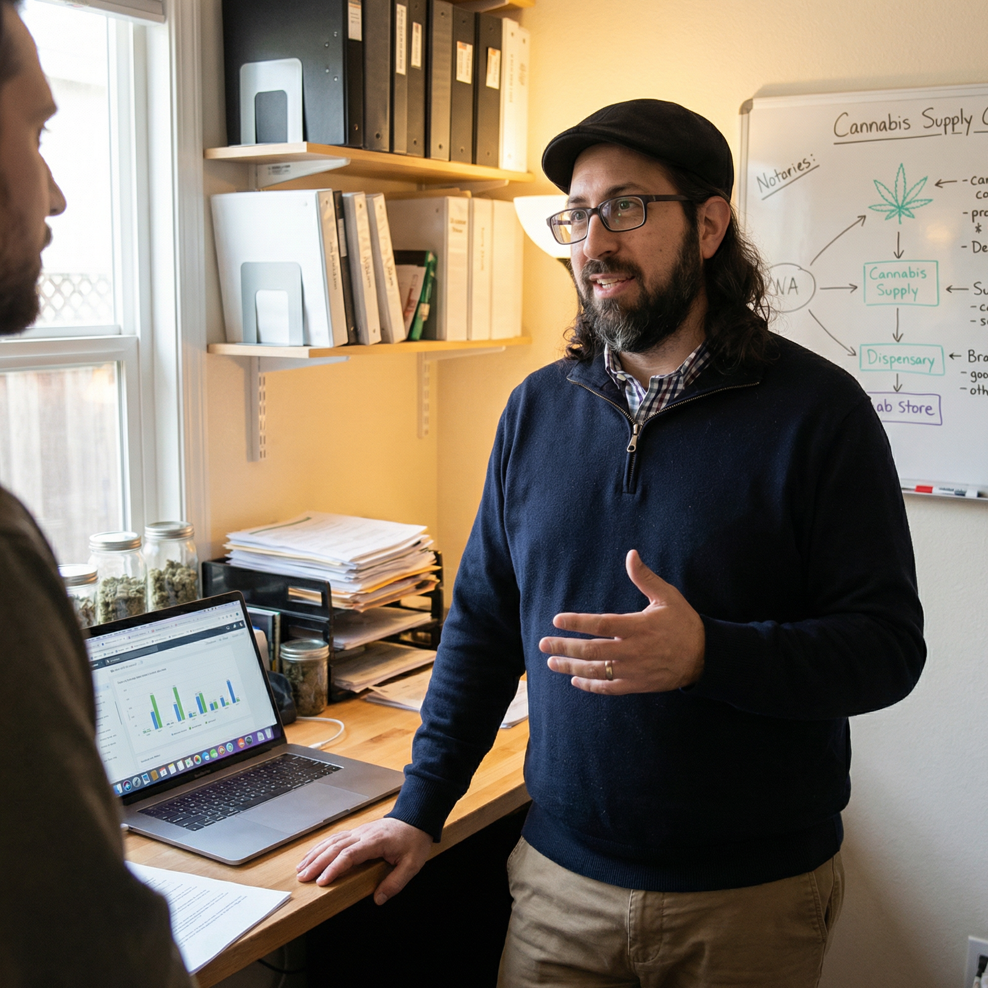 Adam Freed AI brand portrait